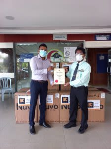 HTAR Klang Receives 10 Oxygen Concentrators Under CovidFund.My