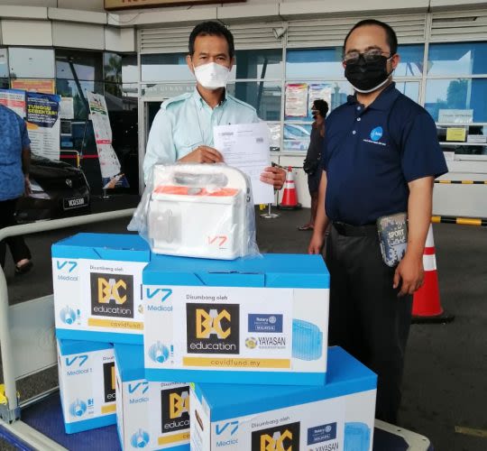 Serdang Hospital Receives Portable Suction Units By BAC