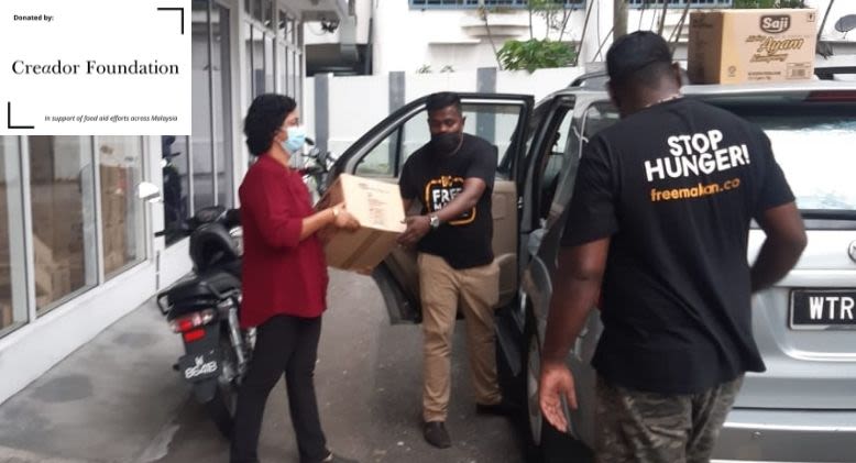 Creador, PAMAR & BAC feed needy families in Shah Alam