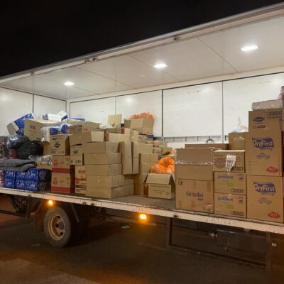 Volunteers Deliver Food Aid to Families in Karak