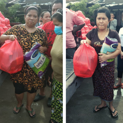 95 Families in Kg. Melayu Subang Receive Food Aid From FreeMakan